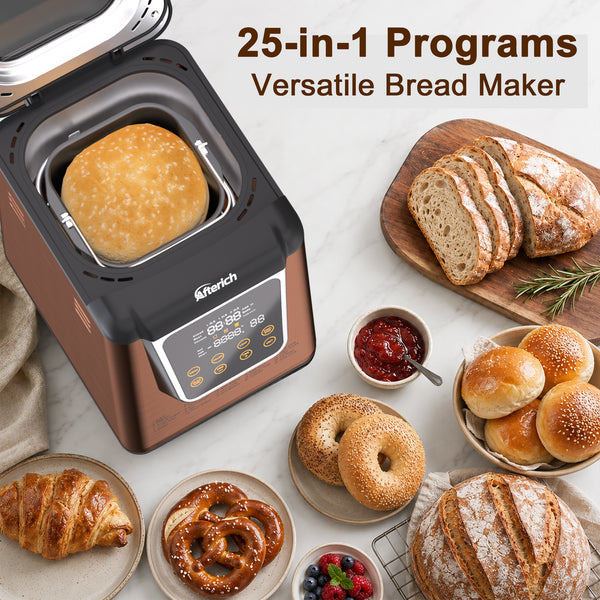 Afterich 25-in-1 Automatic Bread Maker