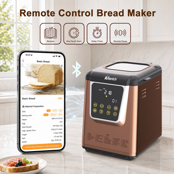 Afterich 25-in-1 Automatic Bread Maker